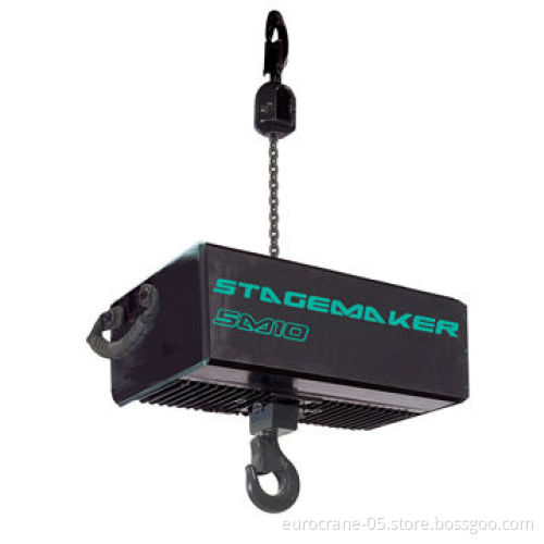 Stage Hoist, High Capacity Chain Bucket